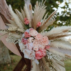 Wedding Arch Decor Blush Pink